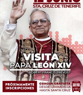 Granadilla de Abona pondrá guaguas gratis para la ciudadanía con motivo de la visita del Papa León XIV · foto 1