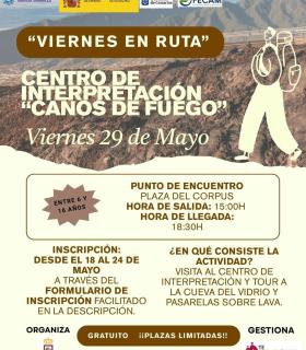 El Ayuntamiento de Villa de Mazo organiza una salida a Caños de Fuego dentro del proyecto Viernes en Ruta · foto 1