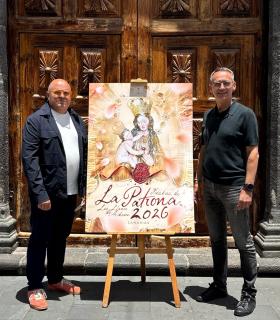 El Ayuntamiento presenta el cartel de las fiestas de La Patrona 2026, obra de Mario Martín · foto 2