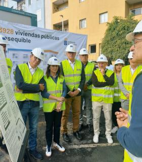 El Gobierno de Canarias avanza en la construcción de 34 viviendas protegidas en Tazacorte · foto 2