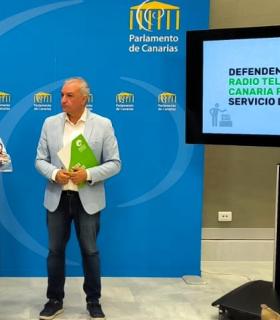 NC-BC respalda las movilizaciones de la plantilla de la Radio Televisión Canaria · foto 1