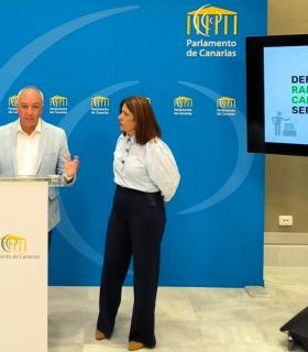 NC-BC respalda las movilizaciones de la plantilla de la Radio Televisión Canaria · foto 2