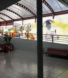Tacoronte inaugura el mural "Umbral", del artista Víctor Seus · foto 2