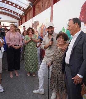 Tacoronte inaugura el mural "Umbral", del artista Víctor Seus · foto 6