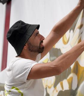 Tacoronte inaugura el mural "Umbral", del artista Víctor Seus · foto 3