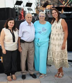 Candelaria  rinde  homenaje  a  Agustín Expósito y Pilar Pinto en el Día del Abuelo · foto 2
