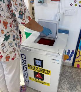 El SCS desarrolla en el Hospital La Candelaria un proyecto pionero de bioseguridad por frío para la gestión de residuos sanitarios de alto riesgo · foto 1