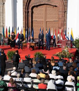 La Gomera reivindica la memoria y la democracia en el 534 aniversario de la partida de Colón · foto 3