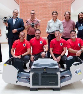 Ingeniería informática de la ULL adquiere un equipo de drones para investigación y docencia · foto 3