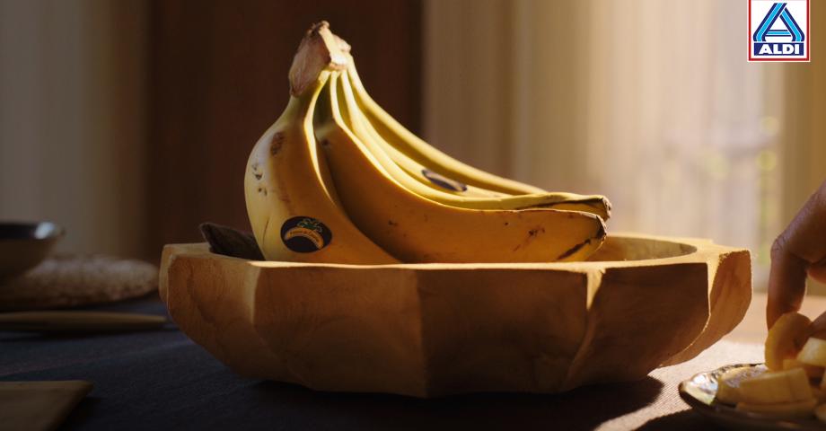 ALDI aumenta la compra de plátanos de Canarias un 10% y comercializa 4,8 toneladas en todos sus supermercados