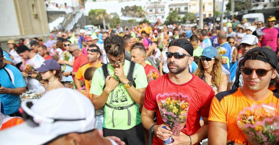 Cerca de 700 corredores participaron en la Marcha Atlética a la Patrona de Canarias