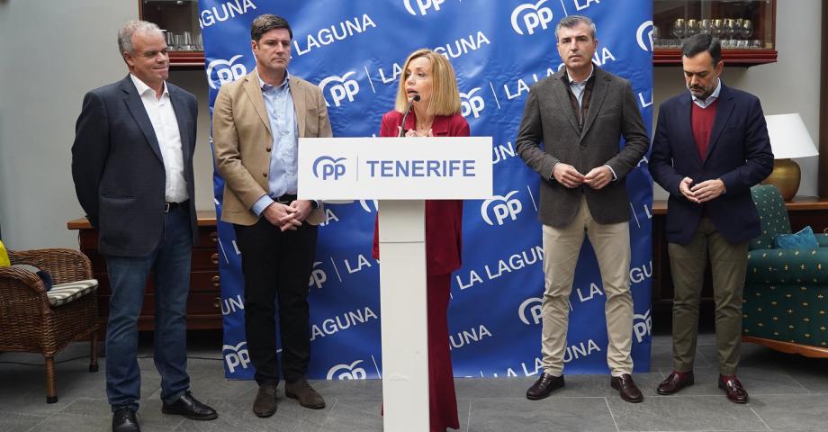 Manuel Domínguez confirma a Ana Zurita como candidata a la Alcaldía de La Laguna