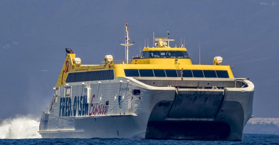 Fred. Olsen Express refuerza los días 1 y 2 de abril la ruta entre Lanzarote y Fuerteventura