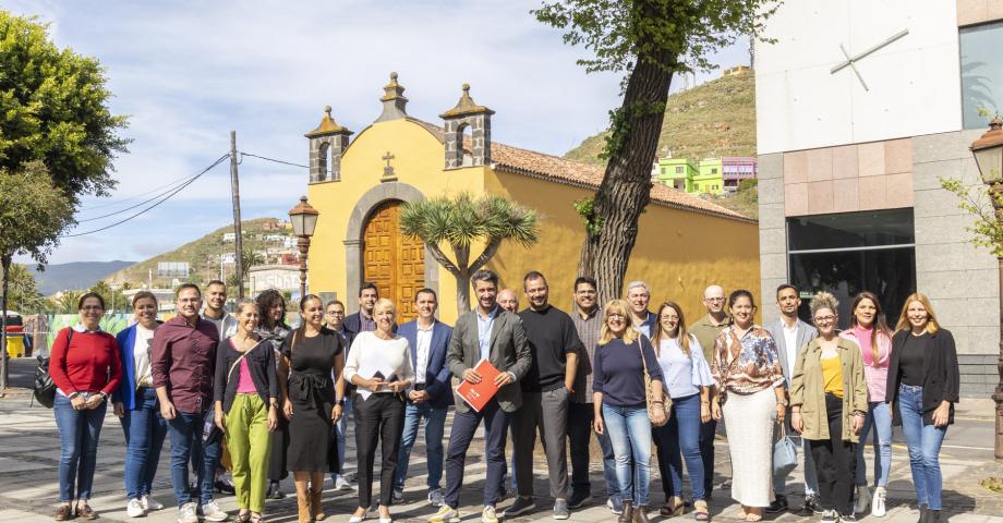 El PSOE de La Laguna registra la candidatura que lidera Luis Yeray Gutiérrez a los comicios del 28M