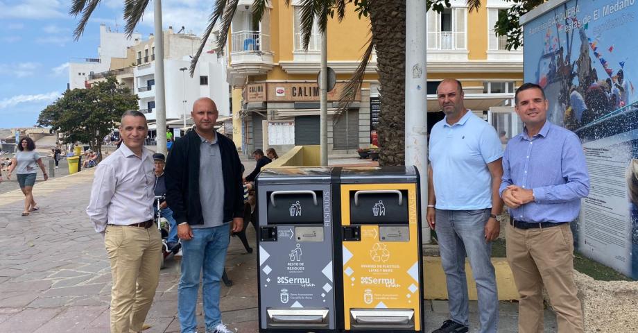 Granadilla de Abona instala las primeras papeleras &lsquo;inteligentes&rsquo; que funcionan con energ&iacute;a solar