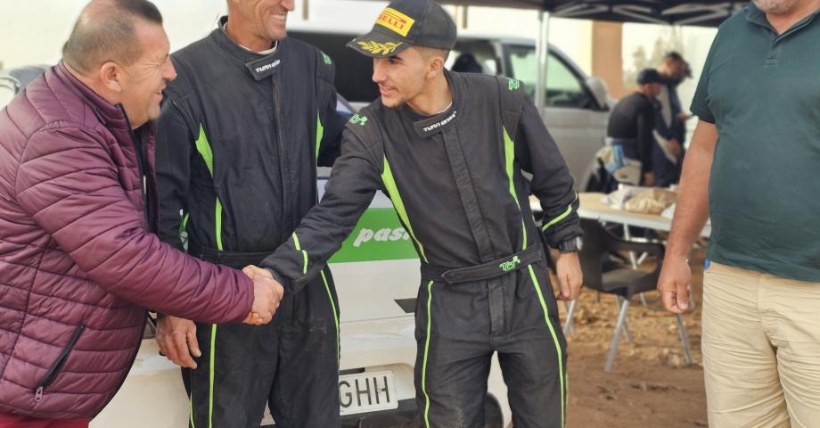 El mejor copiloto de Antigua guiará al Campeón de España en Rallies de Tierra