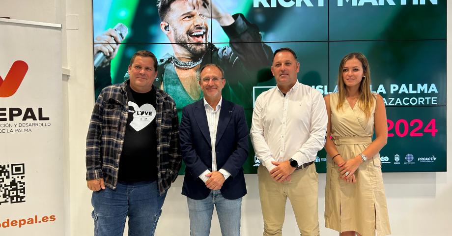 La estrella latina Ricky Martin cerrar&aacute; su gira europea en La Palma con actuaci&oacute;n exclusiva en el Isla Bonita Love Festival 2024