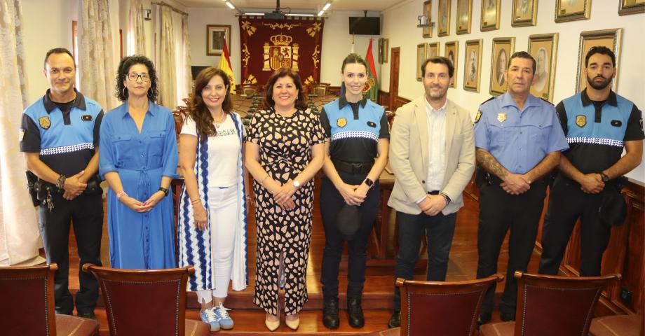 Cintia Hern&aacute;ndez toma posesi&oacute;n como nueva agente de la Polic&iacute;a Local de Tacoronte