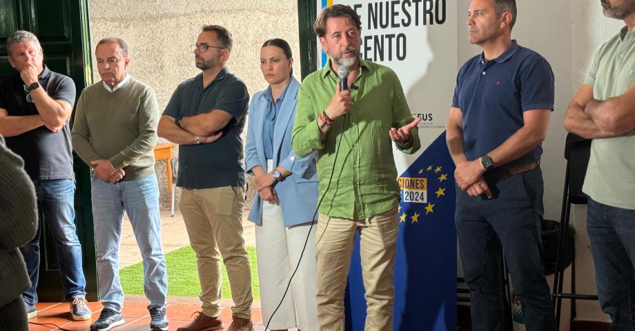 Carlos Alonso: "Lanzarote afronta importantes desaf&iacute;os, algunos de ellos derivados del impacto del cambio clim&aacute;tico, y los defender&eacute; desde Europa