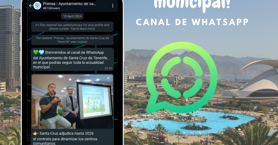 El Ayuntamiento de Santa Cruz habilita un canal informativo a trav&eacute;s de WhatsApp