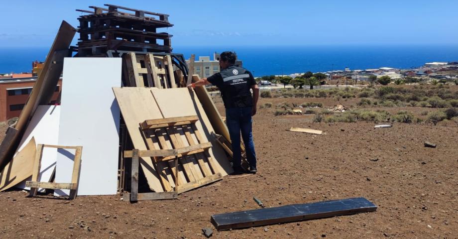 Santa Cruz despliega ma&ntilde;ana un dispositivo de seguridad con motivo de las hogueras de San Juan