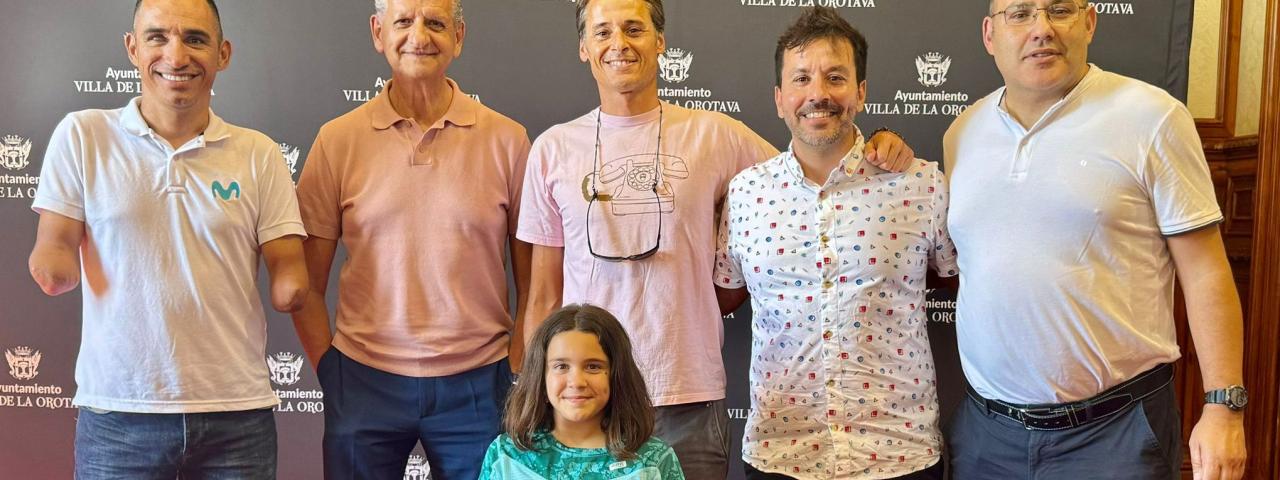 Recepci&oacute;n a atletas de la 8KM-Orotava Hospiten