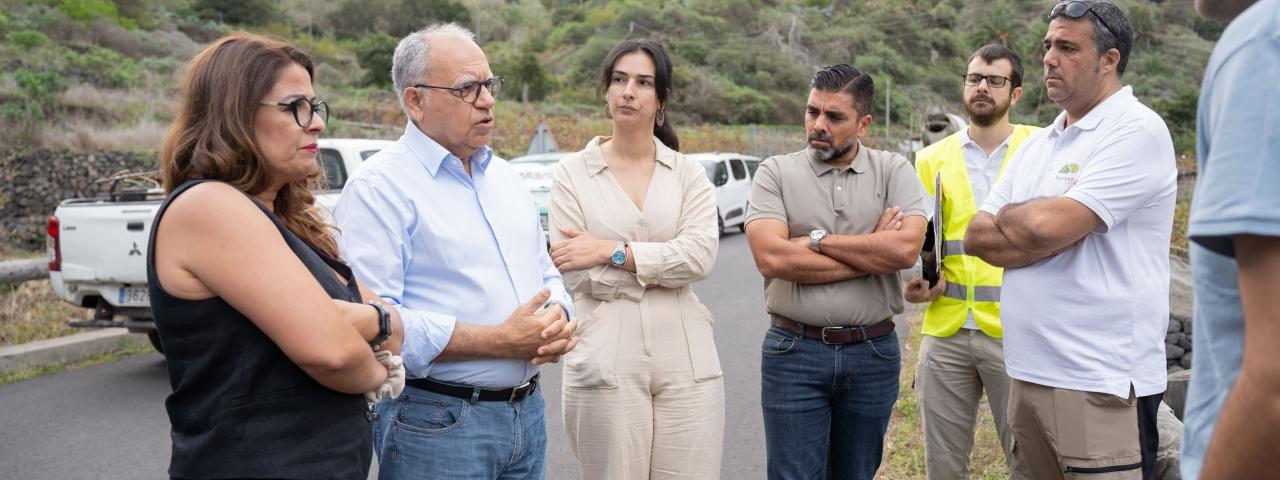 El Cabildo inicia los trabajos de eliminaci&oacute;n de la ca&ntilde;a com&uacute;n en los barrancos de Hermigua y Valle Gran Rey
