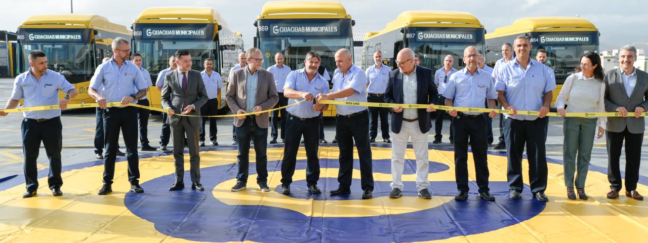 Guaguas Municipales afronta su millonaria demanda de viajeros con la incorporaci&oacute;n de doce veh&iacute;culos a su flota y 83 nuevos conductores antes de Navidad