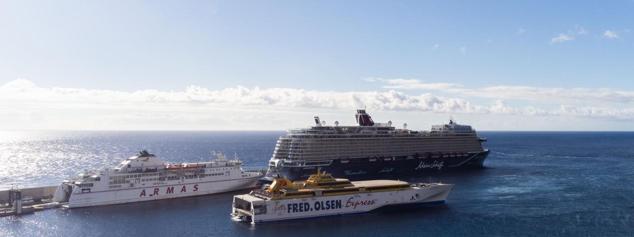 La Gomera inicia este fin de semana la dinamización turística y comercial de cruceros