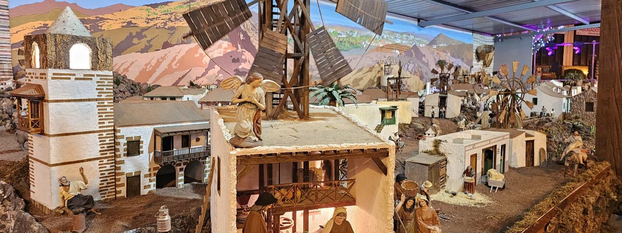Telde luce el Bel&eacute;n m&aacute;s antiguo de Gran Canaria con 1.000 figuras y m&aacute;s de 100 casas que transportan a los siglos XVIII y XIX