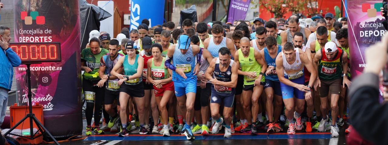 Francisco Cabrera y Johanna Ardel vencen en la XXXIV Media Marat&oacute;n Ciudad de Tacoronte