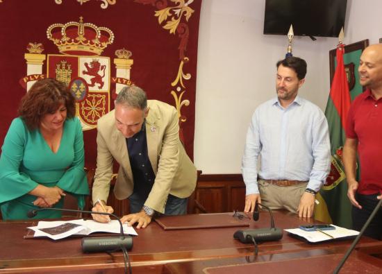 La AA.VV. El Chaboco - San Jer&oacute;nimo y el Ayuntamiento de Tacoronte suscriben un convenio de colaboraci&oacute;n de custodia del &quot;Callej&oacute;n Grande&#147;