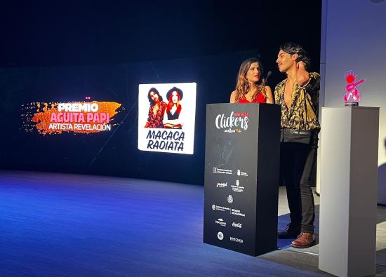 La Palma celebra el triunfo de sus artistas Valeria Castro y Macaca Radiata en los Premios de LOS40 Music Awards