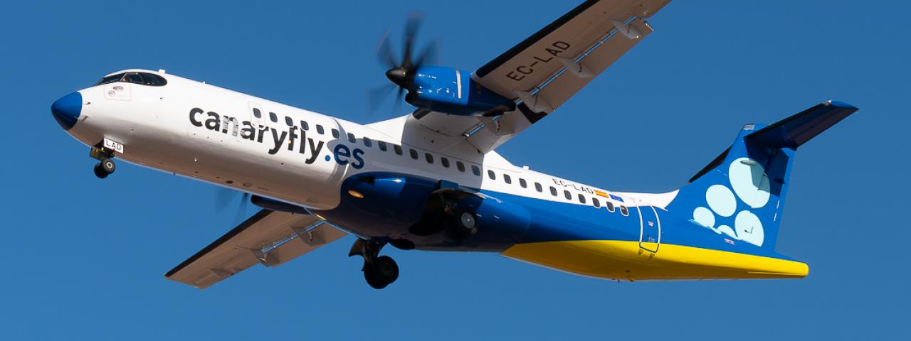 Canaryfly cierra 2024 con cifras r&eacute;cord tras haber transportado a m&aacute;s de 625.000 pasajeros