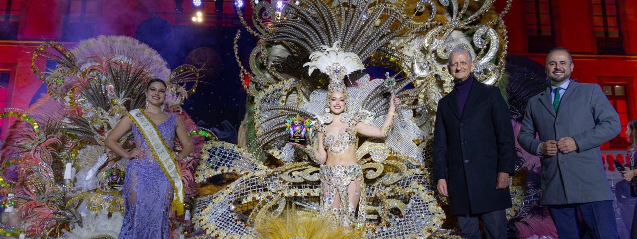 M&oacute;nica Mesa P&eacute;rez, reina del Carnaval de La Orotava