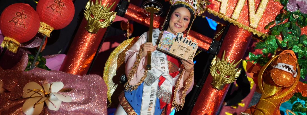 Claudia Rodr&iacute;guez Padr&oacute;n, Reina Infantil del Carnaval de La Frontera 2025