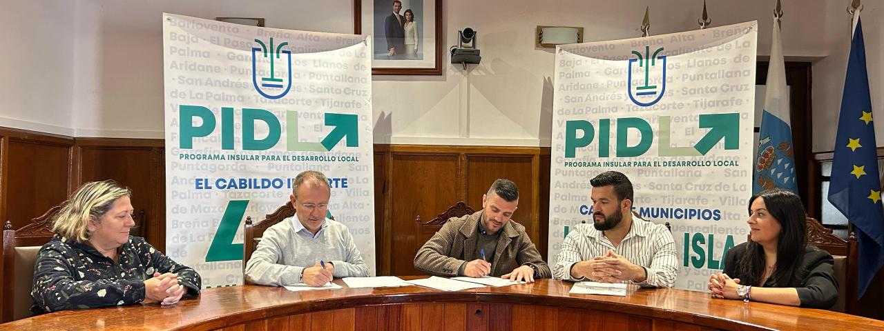 El PIDL impulsa proyectos clave para El Paso con m&aacute;s de tres millones de euros de inversi&oacute;n