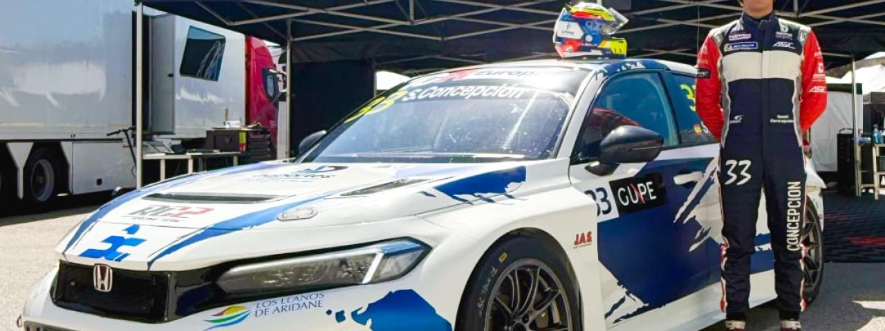 Santi Concepci&oacute;n Jr. arranca con fuerza en el Europeo de TCR Superturismo: Top 10 en los primeros entrenamientos en Portugal