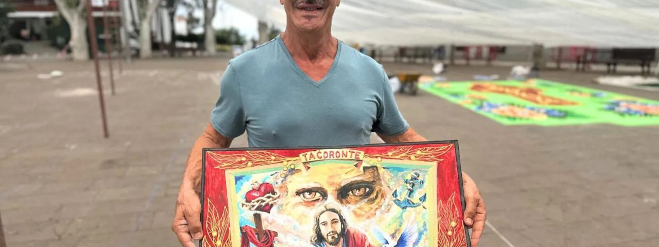 Comienzan los trabajos de elaboraci&oacute;n de la alfombra principal del Corpus Christi 2025