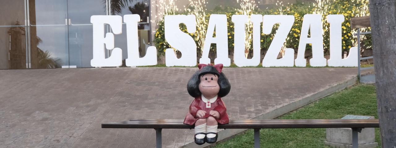 El Sauzal recibe a Mafalda: una escultura que invita a pensar, sonre&iacute;r y cuestionar el mundo