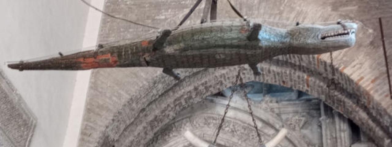 &iquest;Qu&eacute; hace un cocodrilo del Nilo en la catedral de Sevilla?