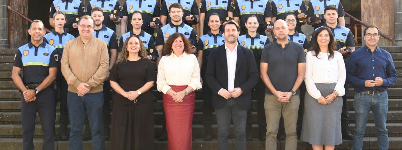 La Polic&iacute;a Local de Tacoronte refuerza su plantilla con 16 nuevos agentes