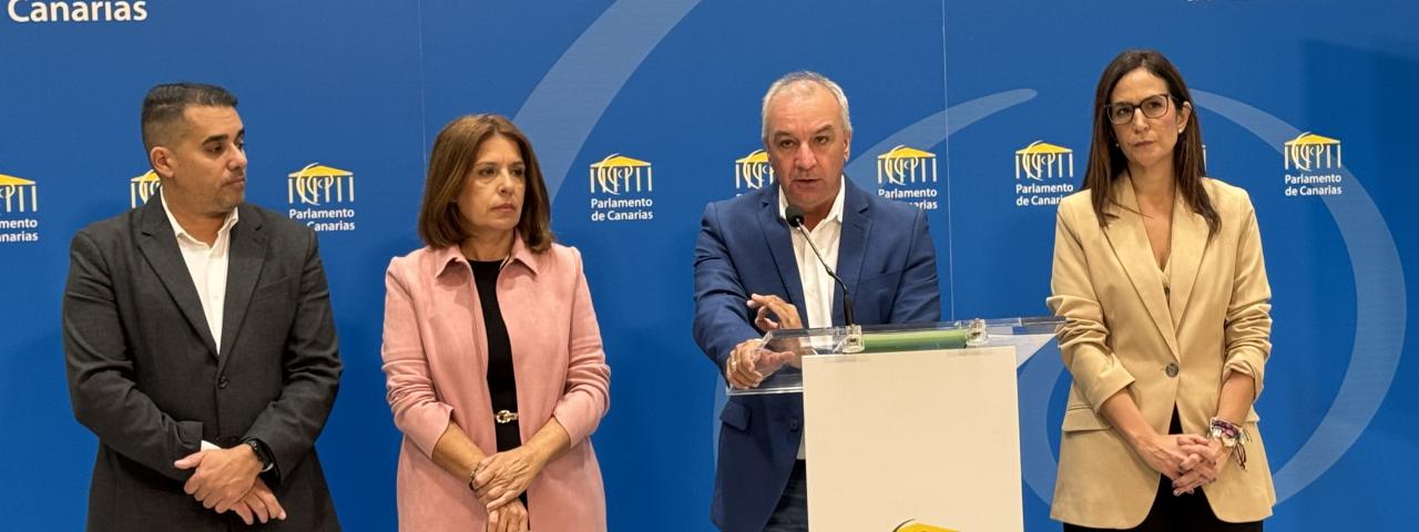 NC-BC enmienda a la totalidad los presupuestos "tramposos del Gobierno de Clavijo para 2026