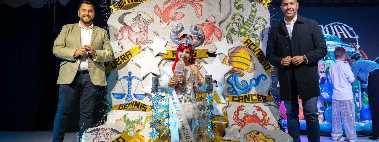 L&uacute;a Padr&oacute;n Zamora, Reina Infantil del Carnaval de La Frontera 2026