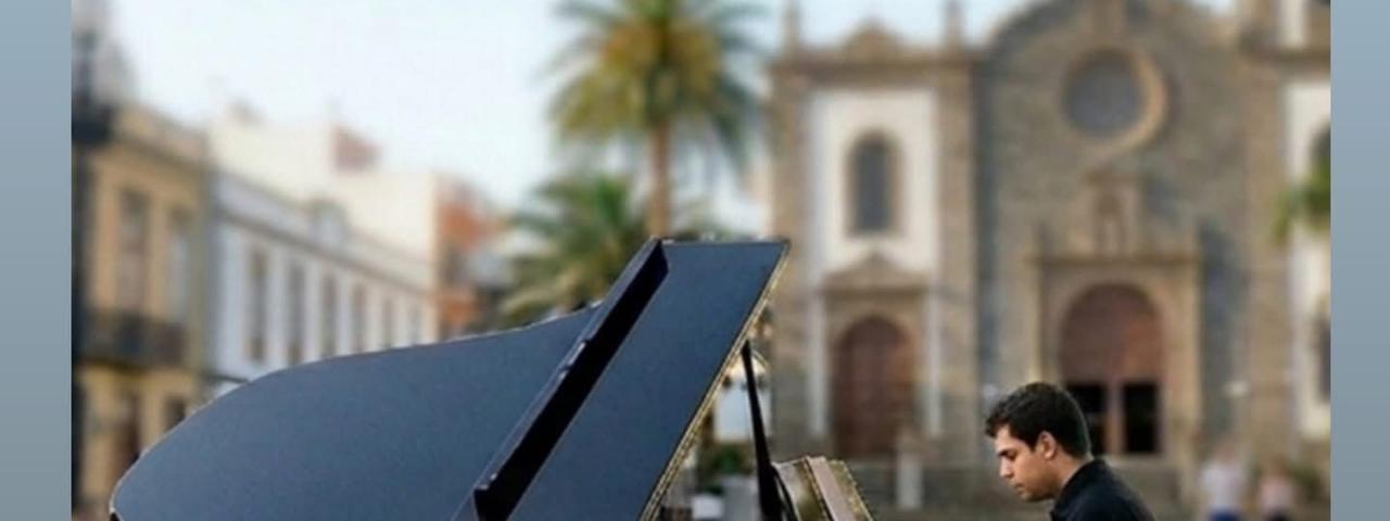 Telde saca la m&uacute;sica a la calle: un piano de cola a disposici&oacute;n del talento ciudadano en San Gregorio