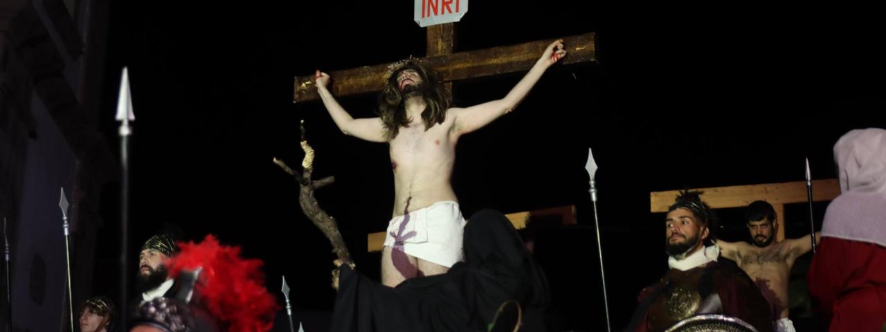 La Pasi&oacute;n de Cristo emociona a Granadilla de Abona en su vig&eacute;simo aniversario