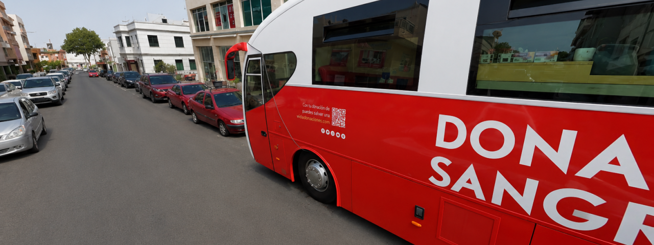 El SCS instala hasta el mi&eacute;rcoles una unidad m&oacute;vil de donaci&oacute;n de sangre en Tacoronte