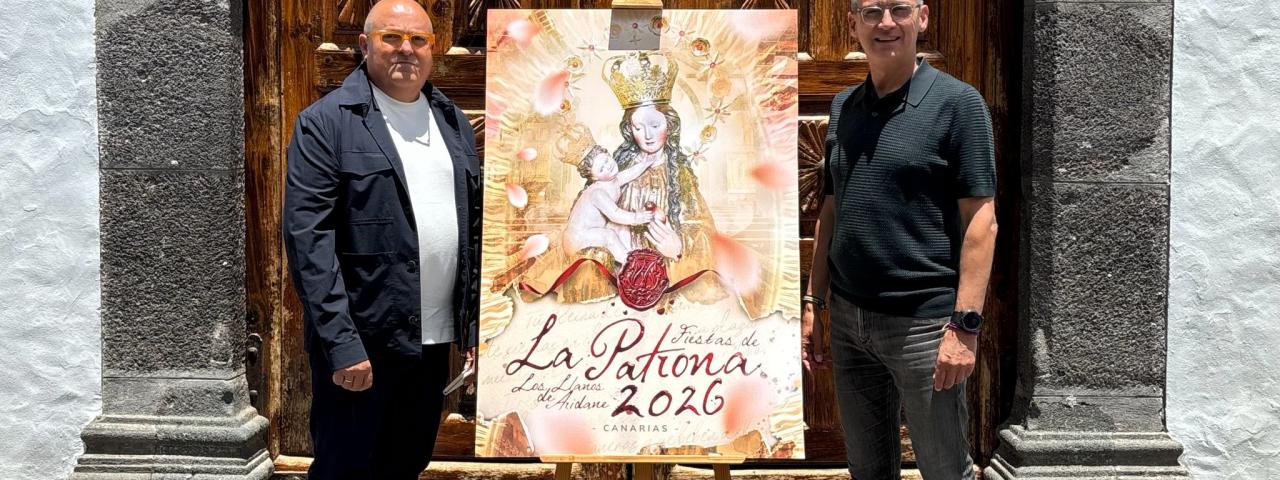 El Ayuntamiento presenta el cartel de las fiestas de La Patrona 2026, obra de Mario Mart&iacute;n