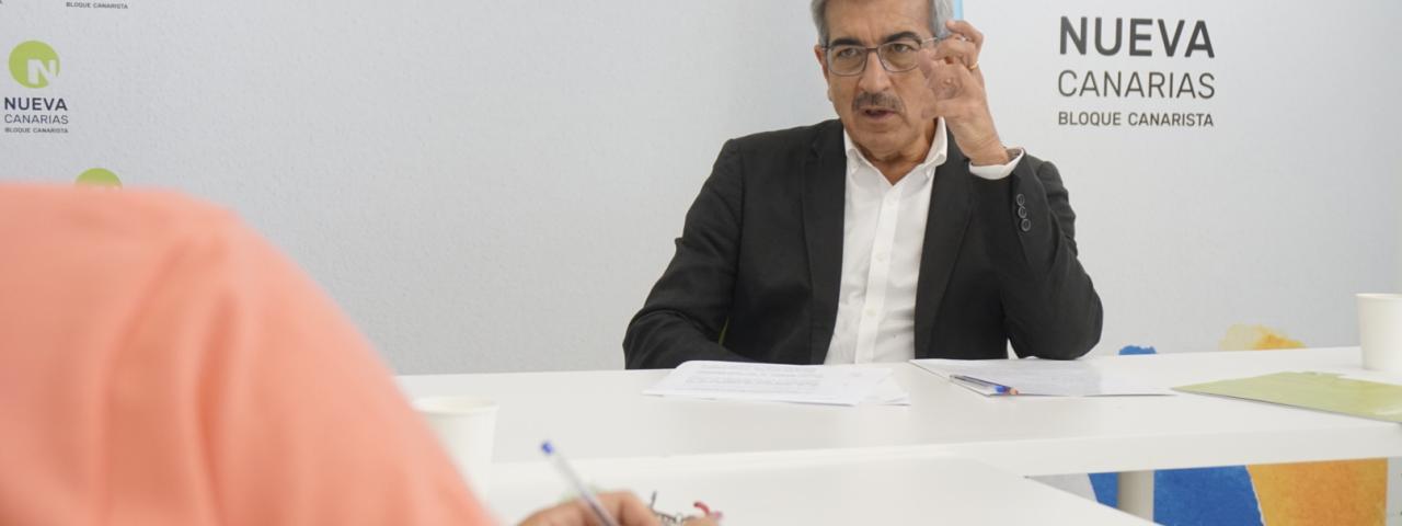 Rom&aacute;n Rodr&iacute;guez: "desde el autogobierno se pueden afrontar los grandes problemas de Canarias, sin centralismos ni victimismos"