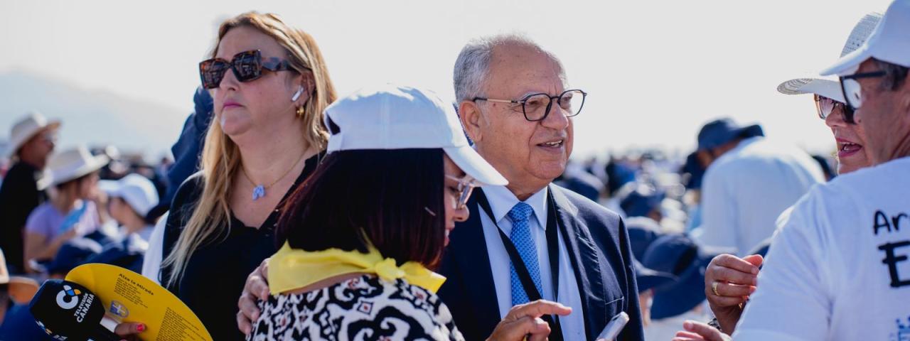 Curbelo llama a "tomar buena nota del mensaje del Papa para construir una sociedad m&aacute;s humana y solidaria